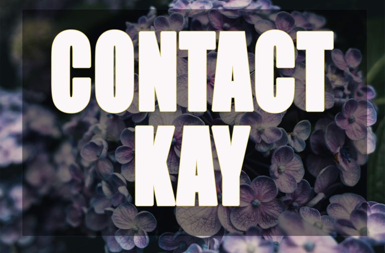 Contact Kay button for Kay R. Garnder